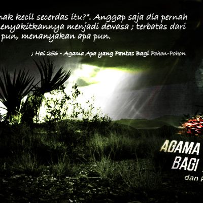 agama apa yang pantas bagi pohon
